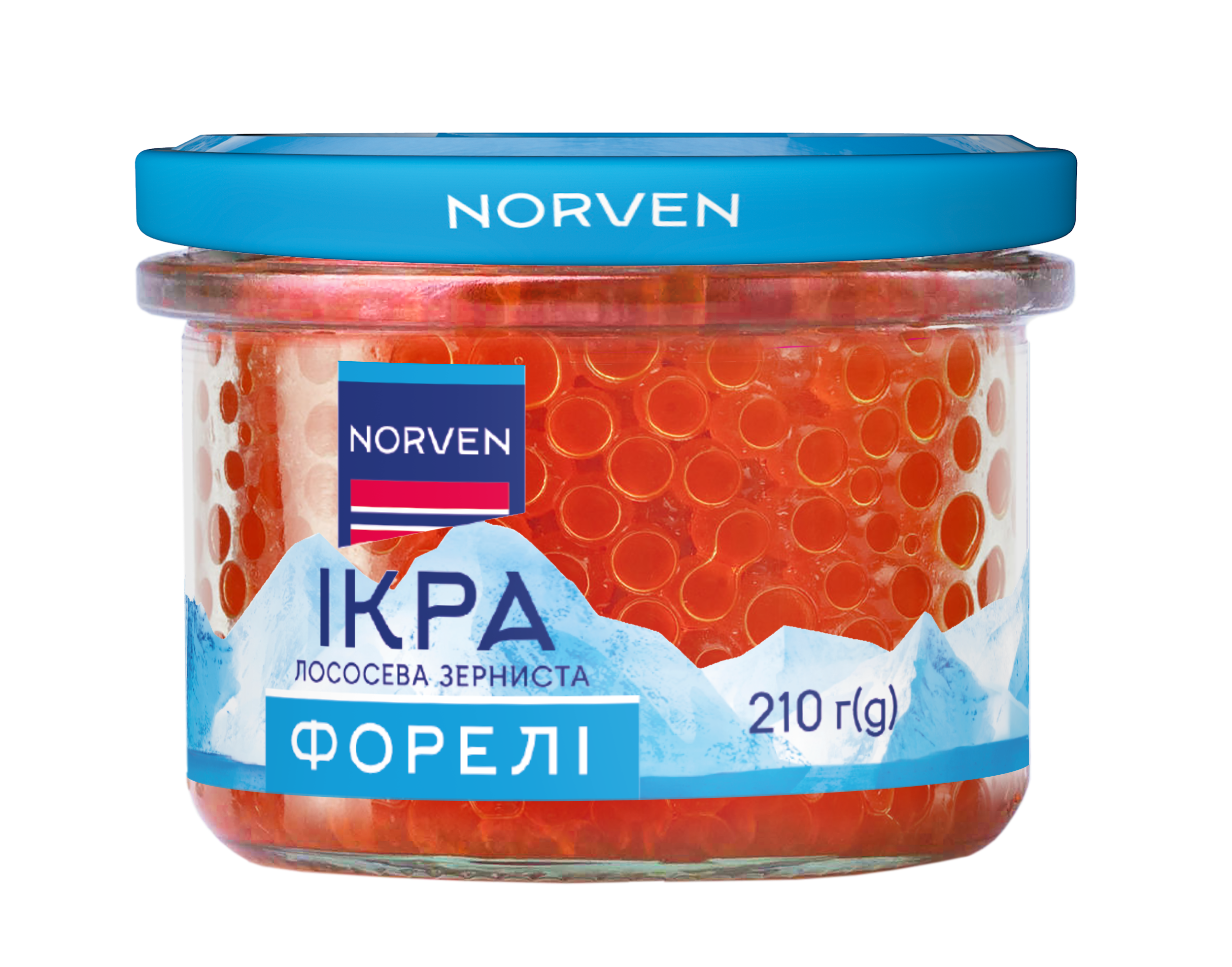 Ікра форелі 210г